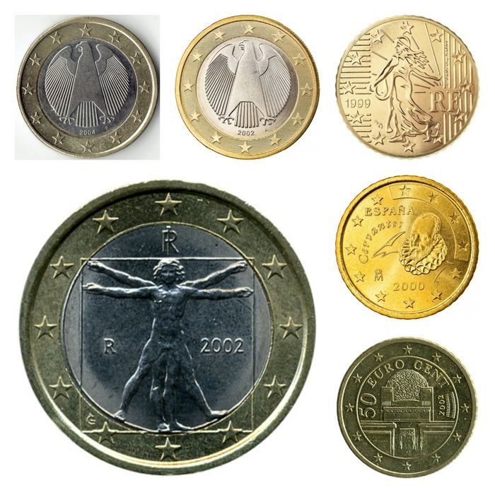 Монети от различни държави