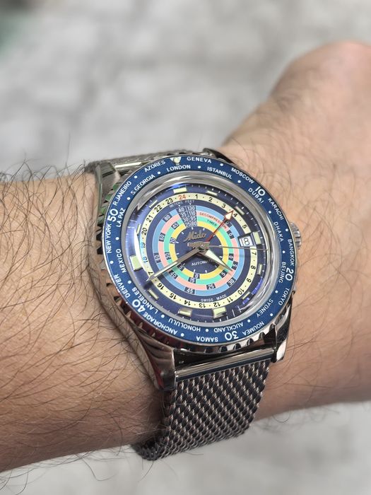 Mido Ocean Star Decompression Worldtimer Special Edi