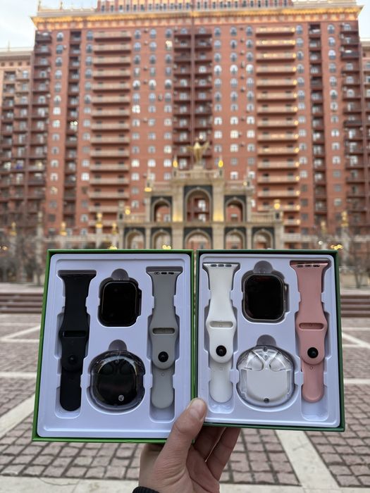 Смарт час + наушник набор