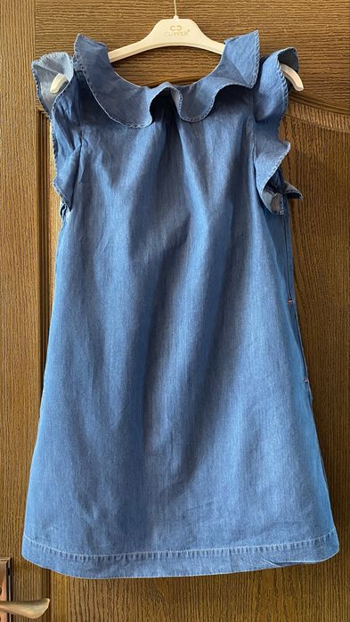 Платье джинсовое размер 14, от 10-14 лет