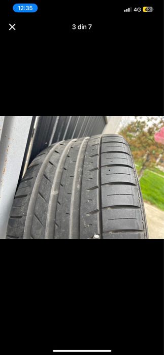 Roti complete R18 Mercedes Benz 275 45 R18 cu 255 45 R18 Sabareni • OLX.ro