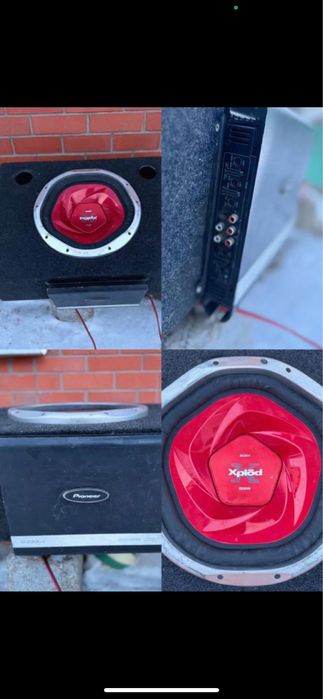 Сабвуфер с усилком