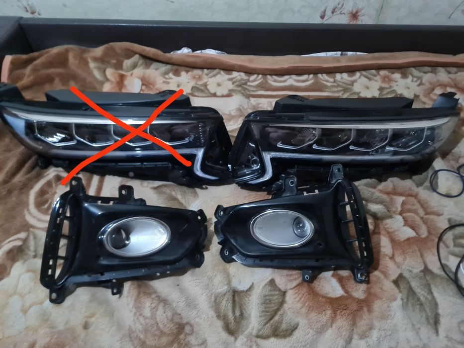 Фара на кия к 7 и туманки