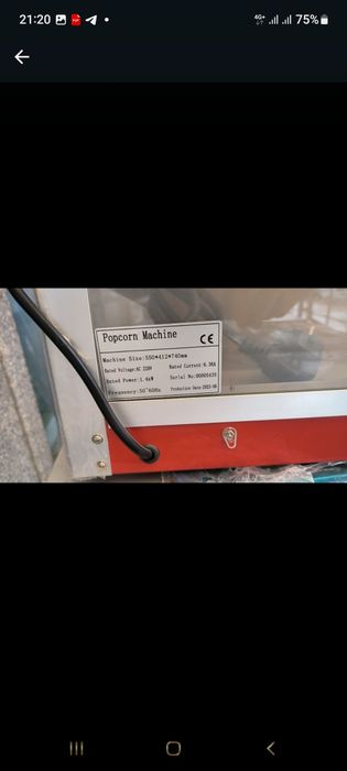 Popcorn aparati Поп корн аппарат Поп.корн aparat pop.korin popkorm