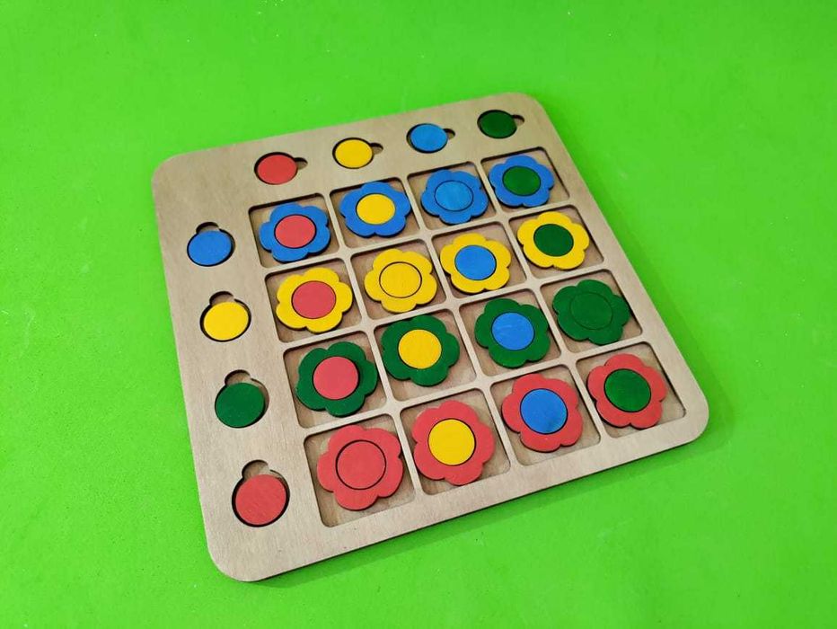 Планшет для развития логики "Пуговицы"