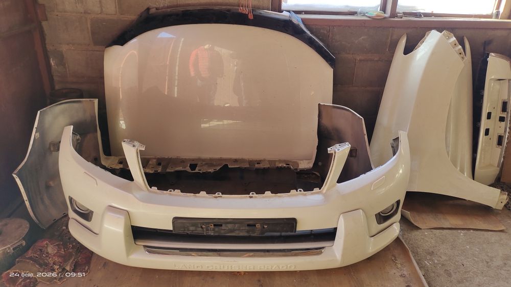 Бамперы Капот Прадо 150,