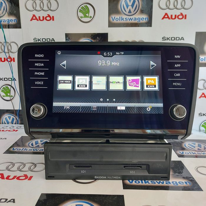 Navigatie Originala MIB 2 DISCOVER media SKODA OCTAVIA 3