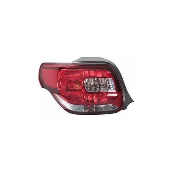 Stop spate lampa Citroen Ds3, 03.10-, omologare ECE, spate, fara suport bec, cu lampa ceata spate, 6350JE; 9676973880; 9683116380, stanga/dreapta