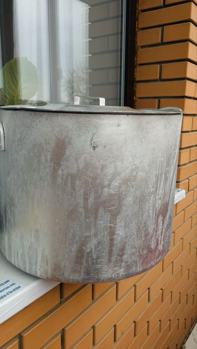 Кастрюля алюминиевая 35 л