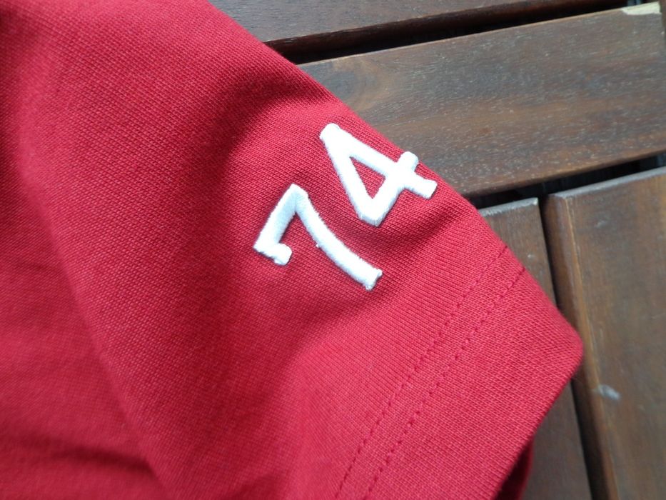 Мъжка тениска T shirt with Iceberg lettering print detail