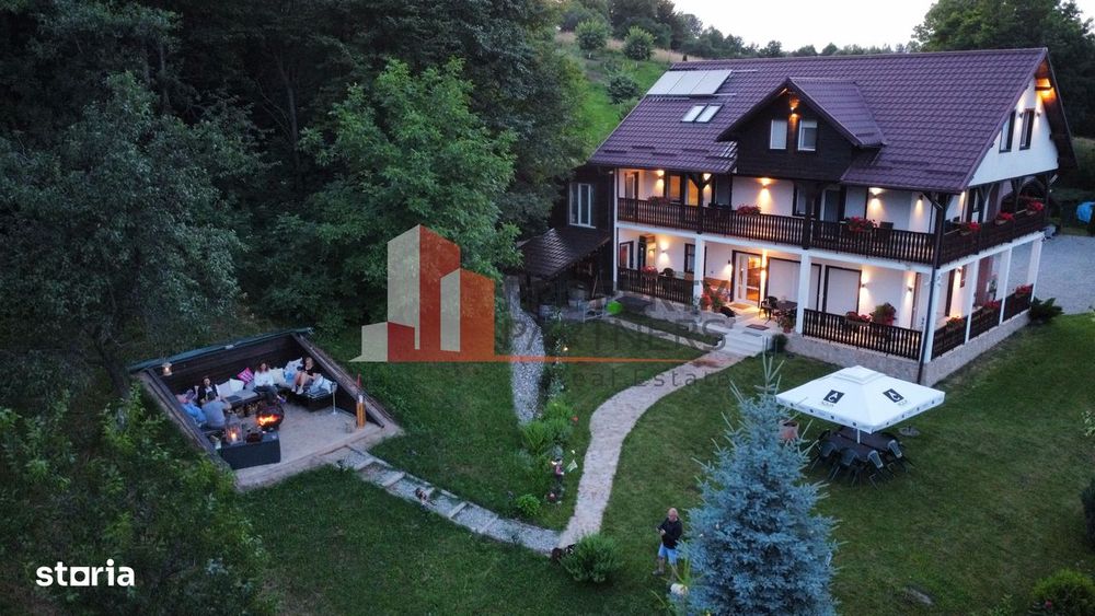 Vilă in Bran cu teren de 28.000 mp și priveliște spectaculoasa