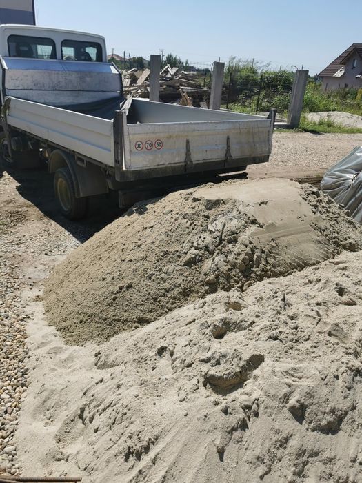 Nisip piatră balast Cu Transport