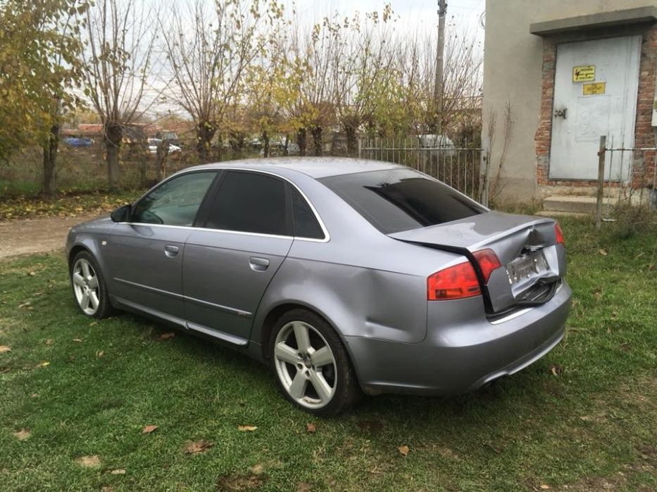 Задна броня ауди а4 б7 с-лине s line