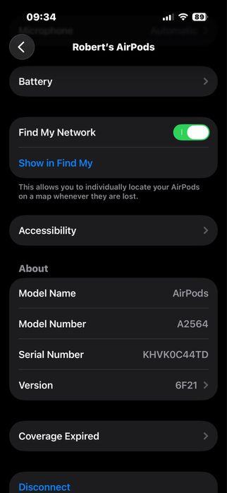 Vand Apple Airpods 3