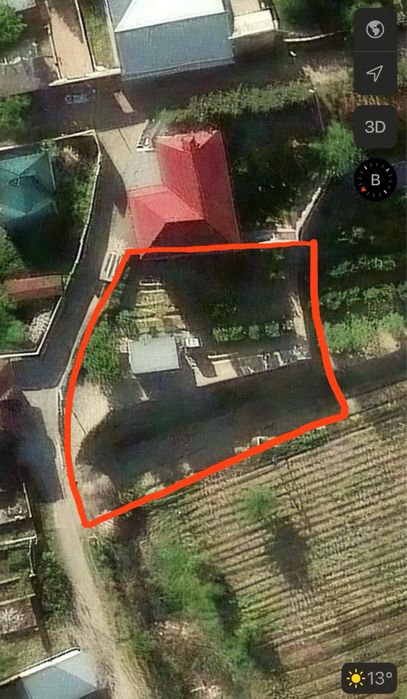 Продается земельный участок площадью 8 соток [800 м²)