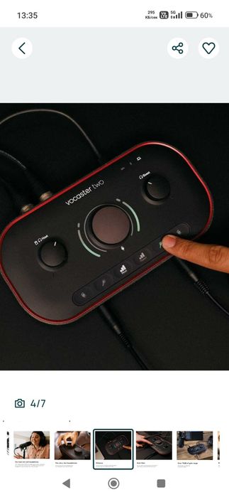 Подкаст студио Focusrite Vocaster Two Studio