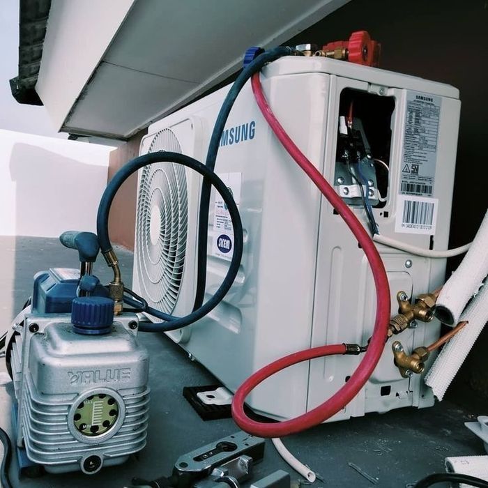 Кондиционер чистка, установка 1-2 этаж,