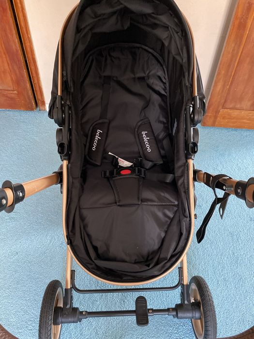 Продам коляску белеку черная