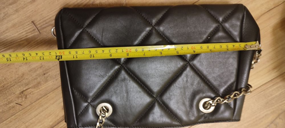 Естествена кожа чанта