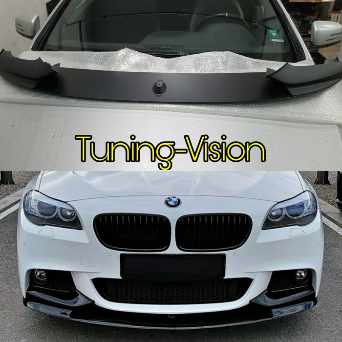 M performance преден лип спойлер BMW F10 F11  М техник M-tech лайсна