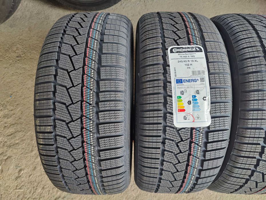 4 Нови зимни гуми 245/45R19 Continental WinterContact TS860S * MO XL FR 102H с борд
