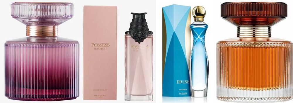 TTA Today, Rare Pearls, Amber Elixir, Divine, Giordani Gold Essenza