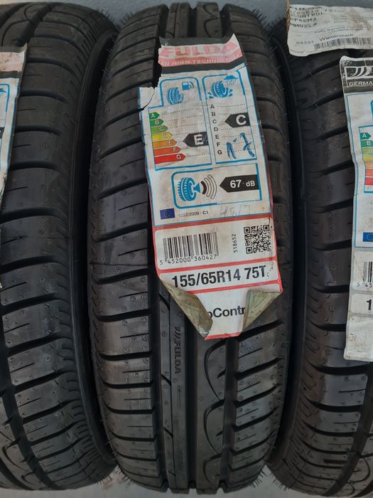 Нови летни гуми 4 броя FULDA EcoControl 155 65 R14
