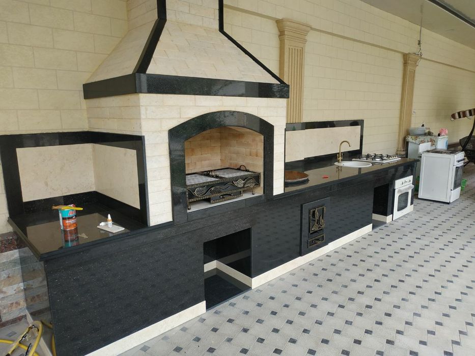 Летние кухни i. Barbeku. Очаг.