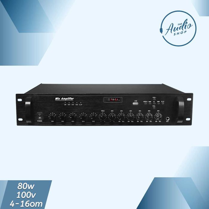 Усилитель Омный + 100V M-5080U 80wat