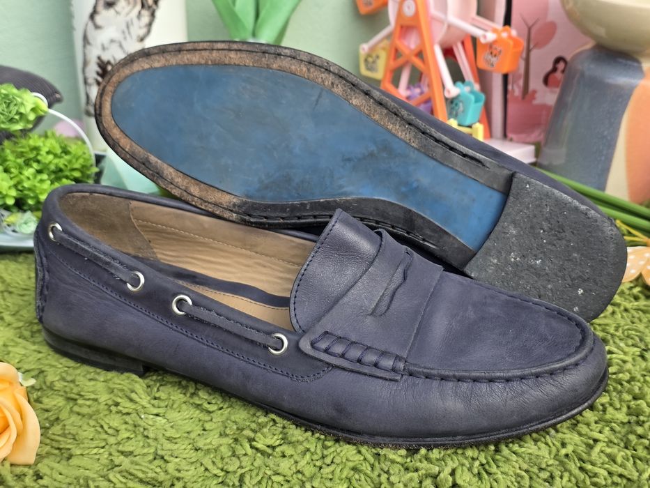 Navy boot дамски мокасини от кожа N40