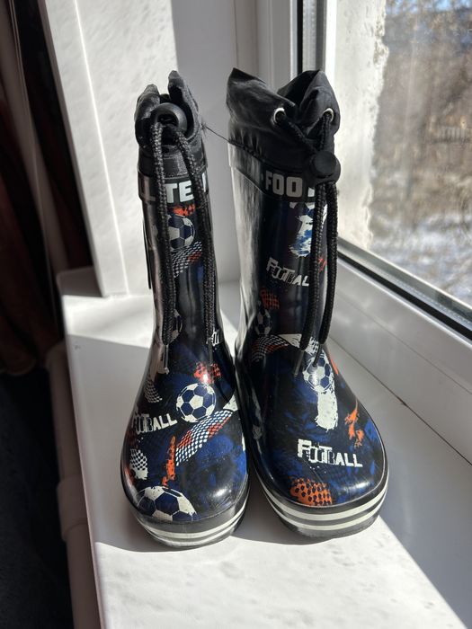 Сапоги резиновые утепленные