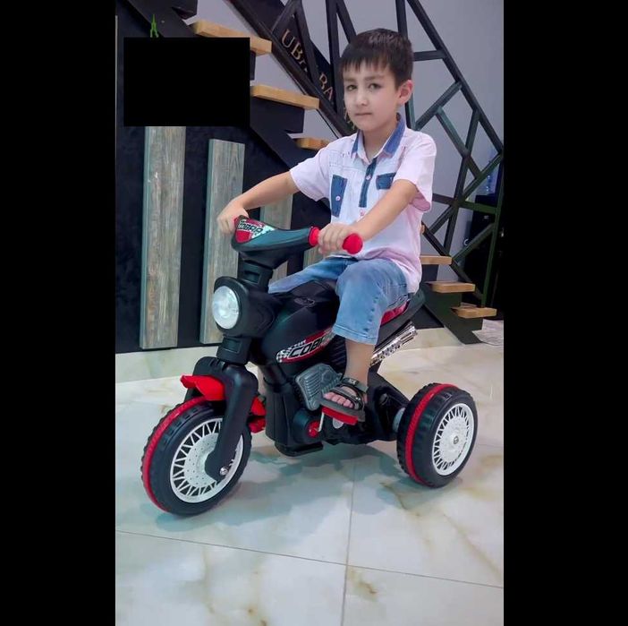 Мотоцикл педальный Кобра от бренда Pilsan Турция Доставка бесплатно