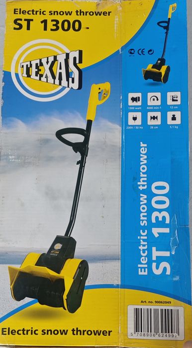 Freza de zapada electrica Texas 1300