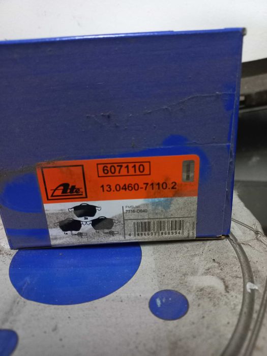 Комплект предни дискове и накладки ATE за Audi