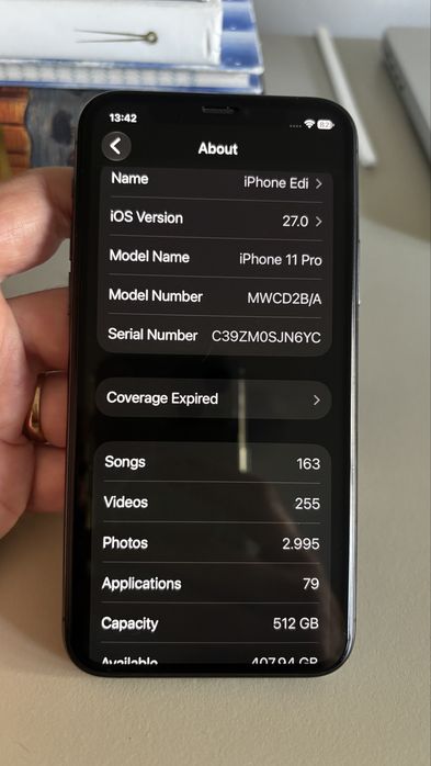 iPhone 11 Pro 512 Gb Negru