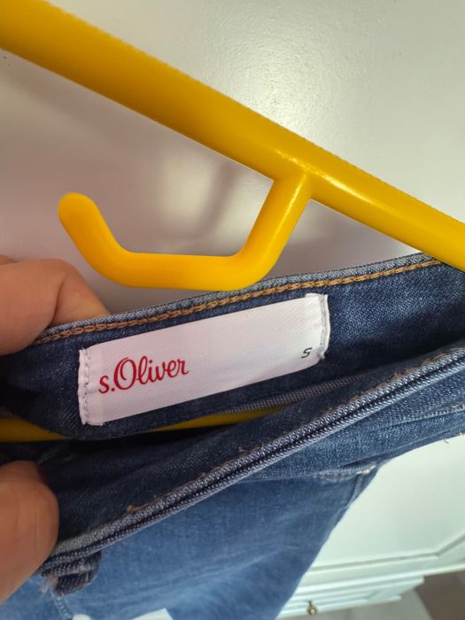 Blugi skinny dama talie inalta Esprit