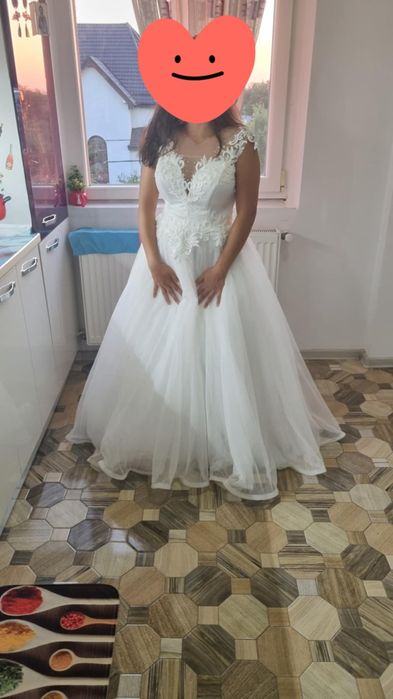 Rochie mireasa + voal