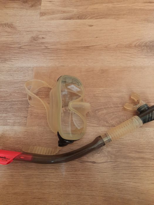 Mască /vizor scafandru - scufundări + tub cadou