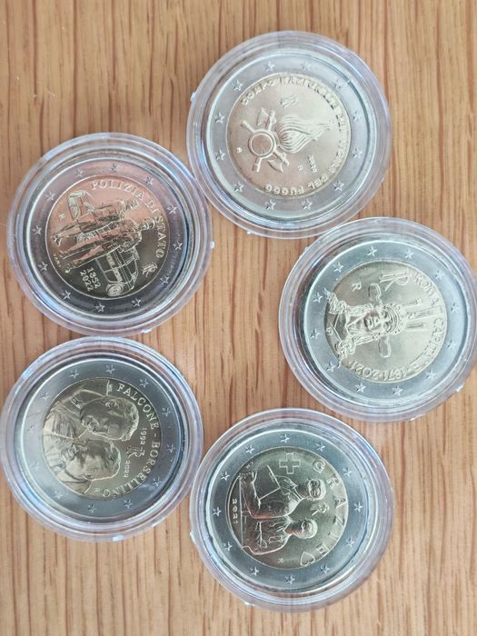 Monezi 2 euro Italia stare UNC