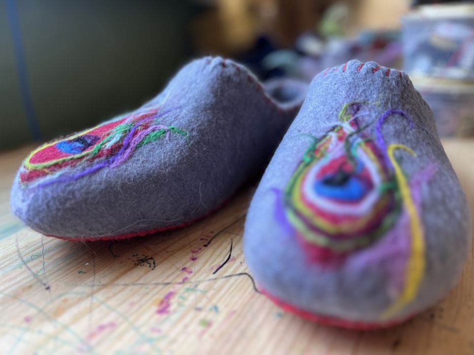 Тапочки ручной работы
