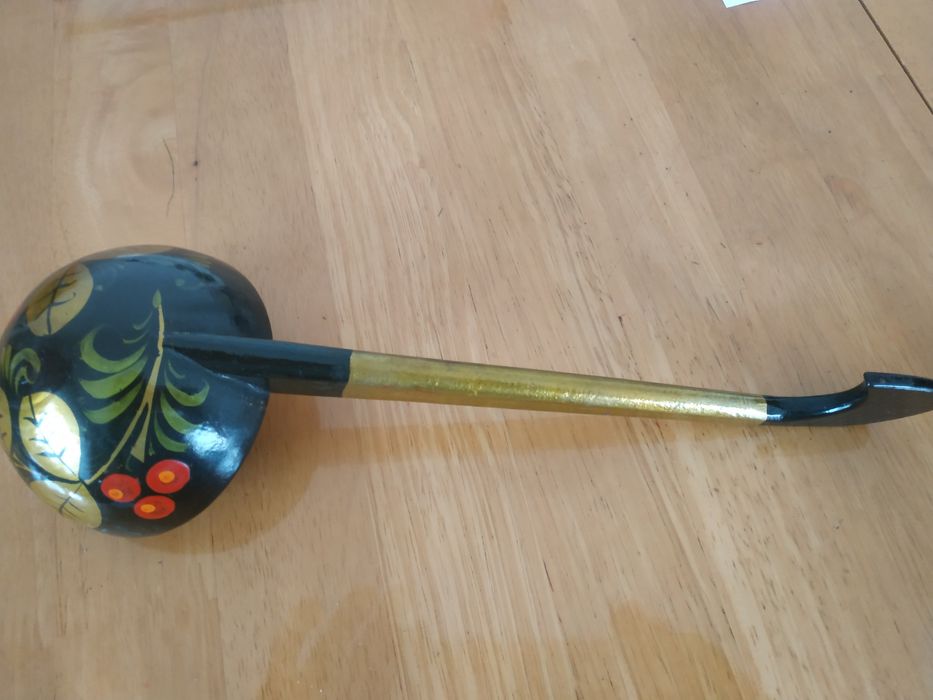 Ковш дерево(ожау) новый СССР