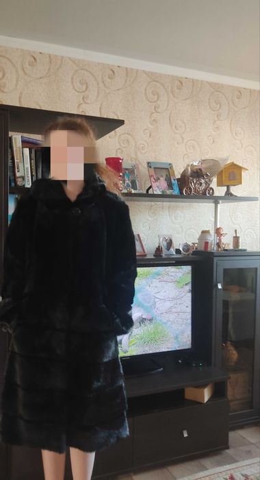Шуба норковая, идеальное состояние