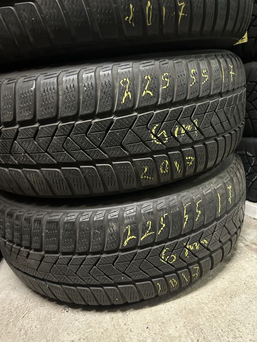 225/55/17 Pirelli 4 броя Зимни