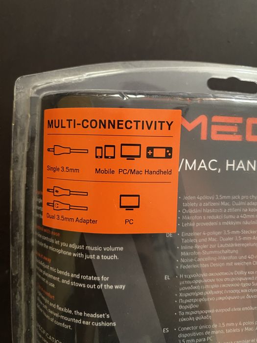 Наушники с микрофоном