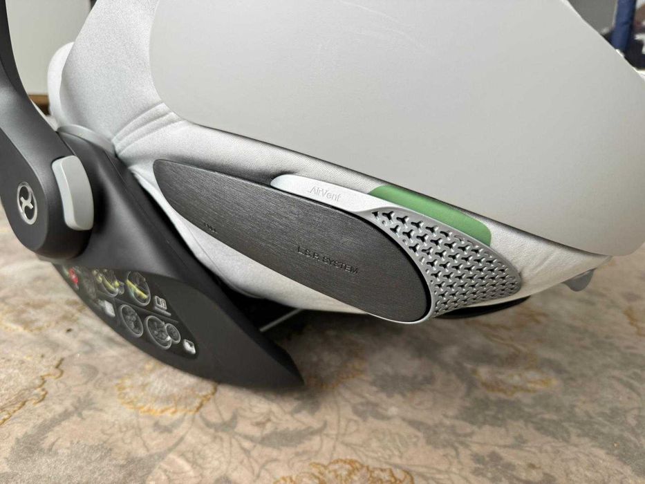 Scoica auto Cybex Cloud T+ Platinum White