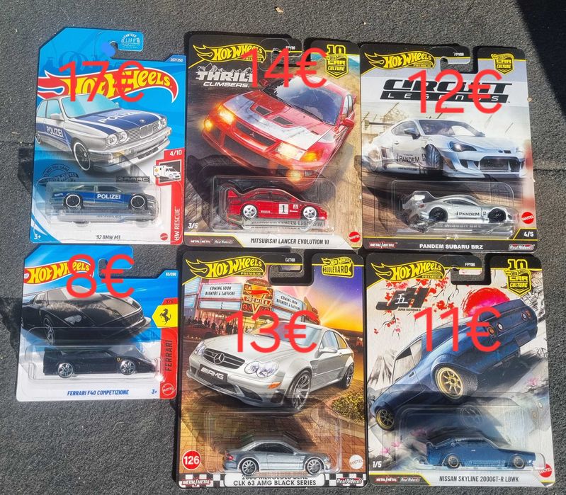 Hot wheels premium, mainline