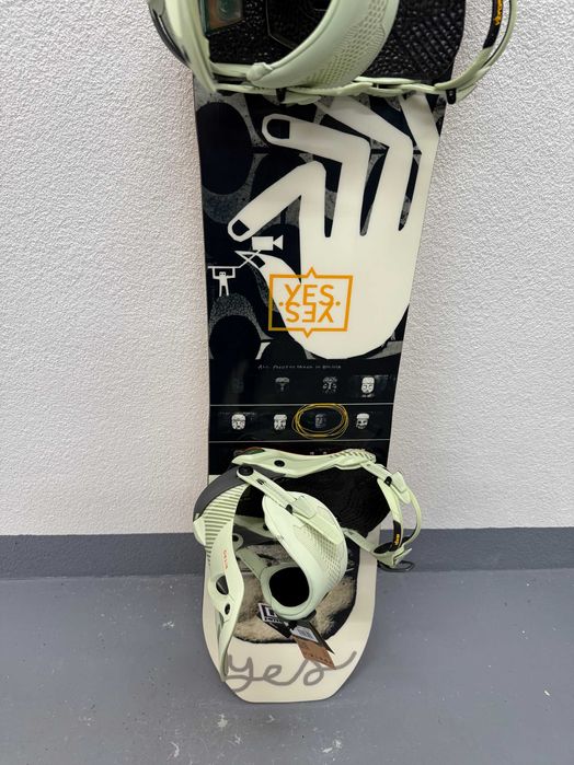 placa snowboard yes dicey L154cm