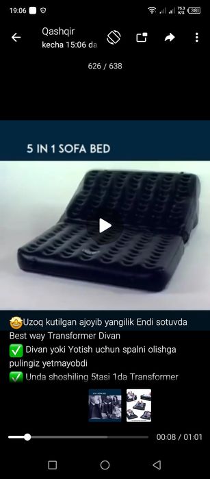 Transformer Devan. 5 xil uslubdagi Devan .