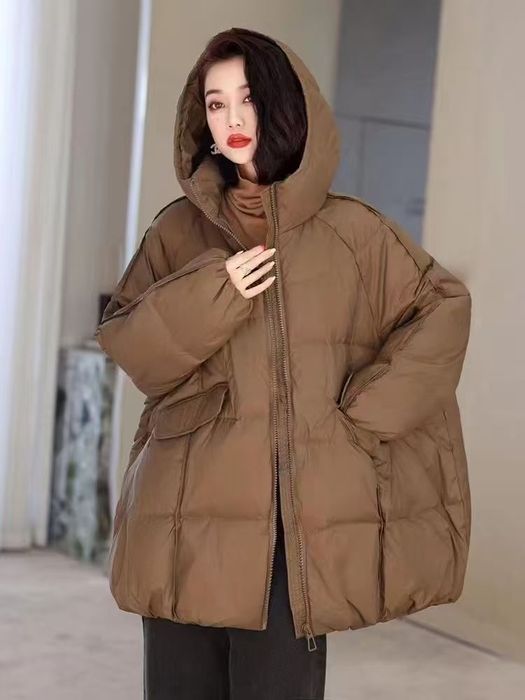 Пуховик оверсайз, для беременых тоже подойдет 42-48р