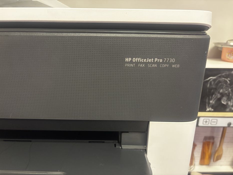 Мултифункционален А3 принтер HP OfficeJet Pro 7730 (Печат, Скенер, Копир, Wi-Fi)